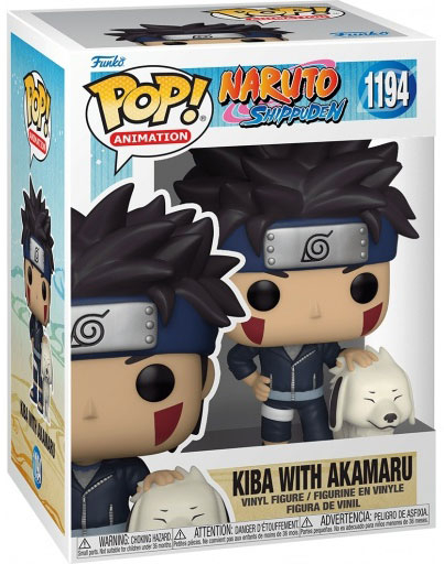 Pop Naruto Kiba e Akamaru